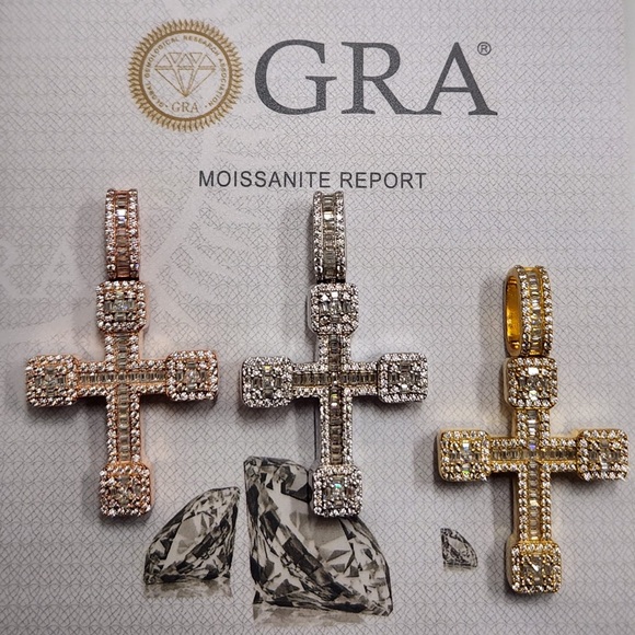 Other - Diamond Urn Pendant, VVS GRA certified 14k Gold Vermeil, FREE APPRAISAL Incl.